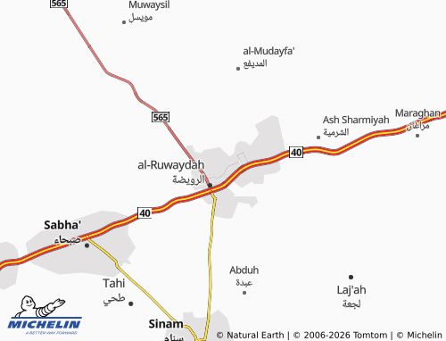 Mapa MICHELIN Aba al-Ablan2 - ViaMichelin
