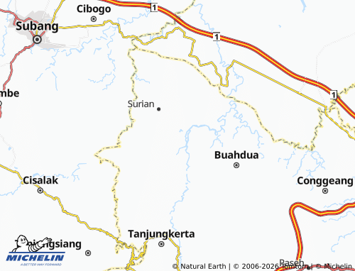 MICHELIN Ranggasari map - ViaMichelin
