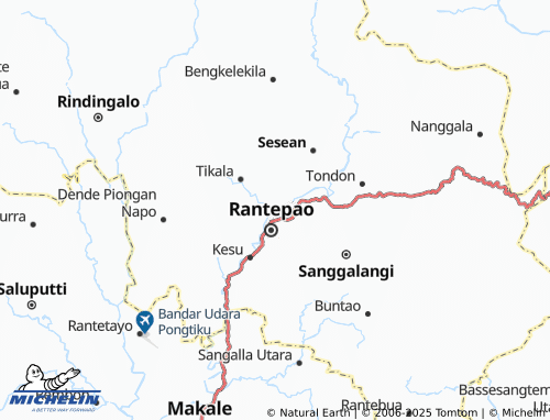 MICHELIN Tallunglipu map - ViaMichelin