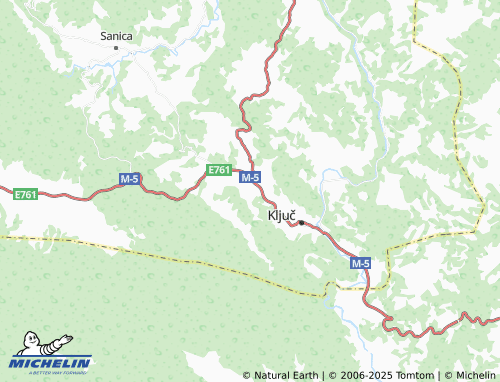MICHELIN Hadžići map - ViaMichelin