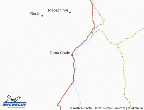 Mappa MICHELIN Zama Gouin - ViaMichelin
