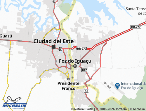 Mappa MICHELIN América - ViaMichelin