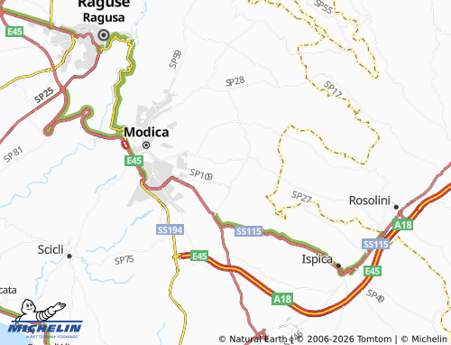 Carte MICHELIN Cappuccini - ViaMichelin