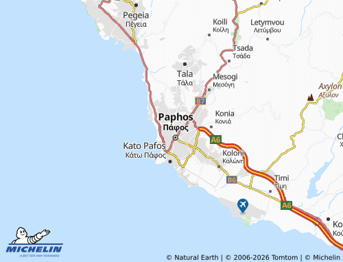 Mappa MICHELIN Mouttalos - ViaMichelin