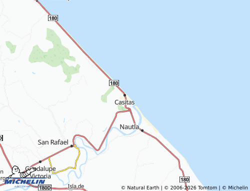 MICHELIN El Playón map - ViaMichelin