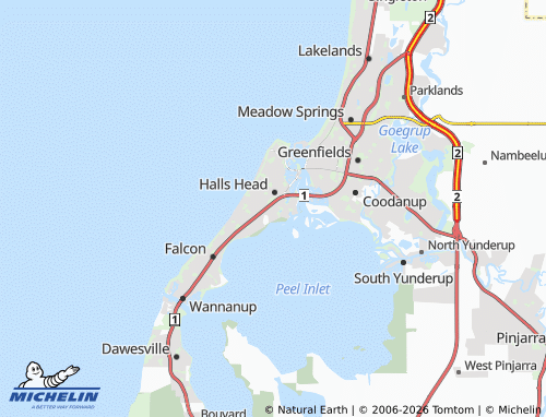 Mapa MICHELIN Erskine - ViaMichelin