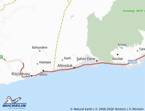 Mappa MICHELIN Doyran - ViaMichelin