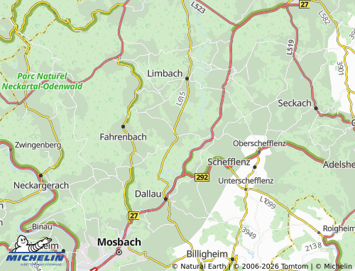 MICHELIN Muckental map - ViaMichelin