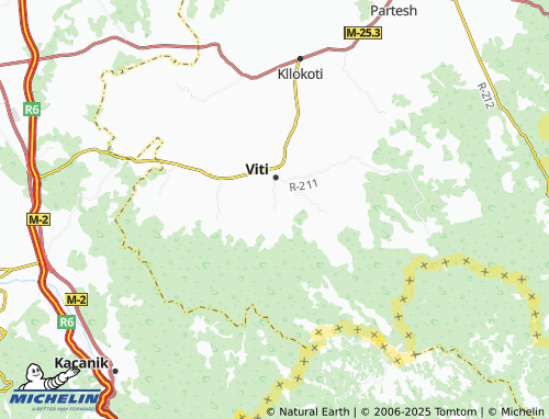 MICHELIN Kabash map - ViaMichelin