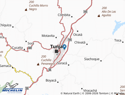 Mapa MICHELIN Santa Inés - ViaMichelin