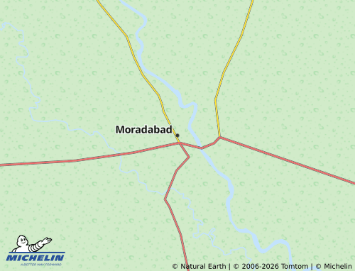 MICHELIN-Landkarte Moradabad - ViaMichelin