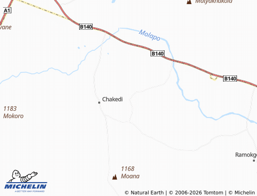 Mapa MICHELIN Pilikwe - ViaMichelin