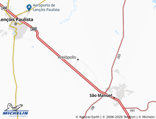 Mapa MICHELIN Areiópolis - ViaMichelin