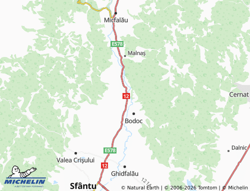 Mappa MICHELIN Olteni - ViaMichelin