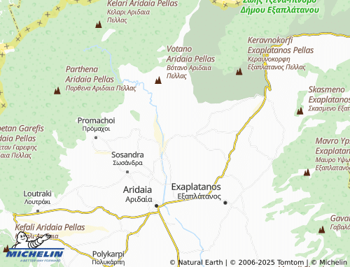 Carte MICHELIN Voreino - ViaMichelin