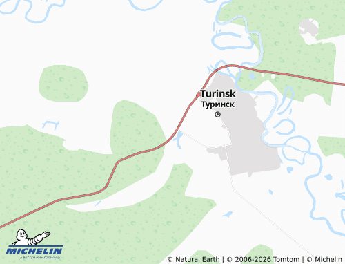 MICHELIN-Landkarte Kal'tyukova - ViaMichelin