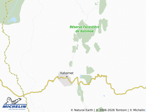 MICHELIN Kapchomuswo map - ViaMichelin