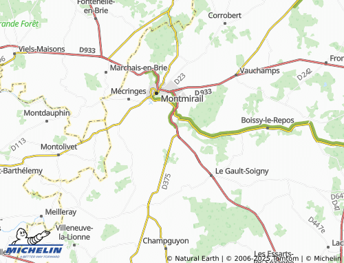 Mappa MICHELIN Maclaunay - ViaMichelin