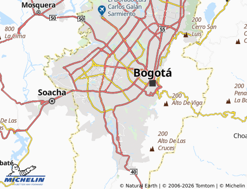 Carte MICHELIN Santander Sur - ViaMichelin