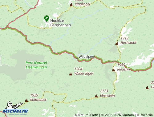 Mapa MICHELIN Wildalpen - ViaMichelin