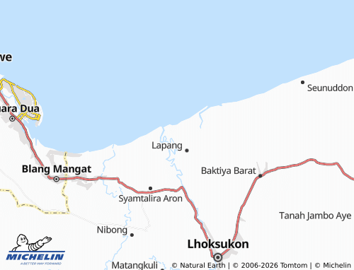 MICHELIN Matang Baroh map - ViaMichelin