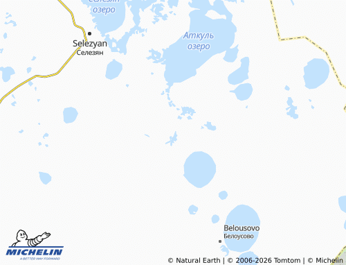 MICHELIN-Landkarte Ust'yantsevo - ViaMichelin