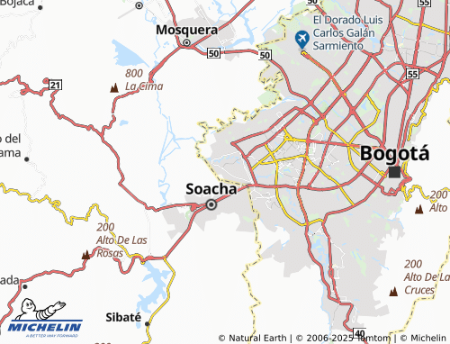 MICHELIN Charles de Gaulle map - ViaMichelin