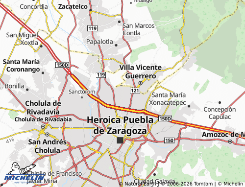 Mapa MICHELIN Miravalle - ViaMichelin