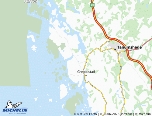 MICHELIN-Landkarte Edsvik - ViaMichelin