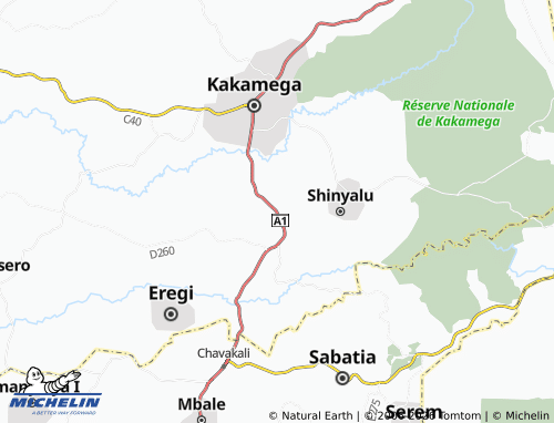 MICHELIN Shidodo map - ViaMichelin