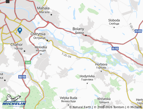 Mappa MICHELIN Tsuren - ViaMichelin