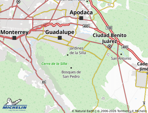 Mappa MICHELIN Santa Isabel - ViaMichelin