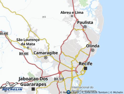 MICHELIN-Landkarte Córrego do Jenipapo - ViaMichelin