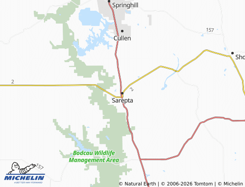Mapa MICHELIN Sarepta - ViaMichelin
