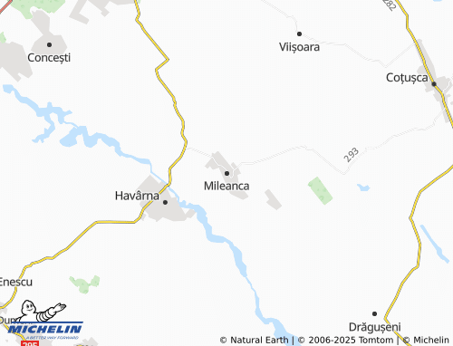 MICHELIN Mileanca map - ViaMichelin