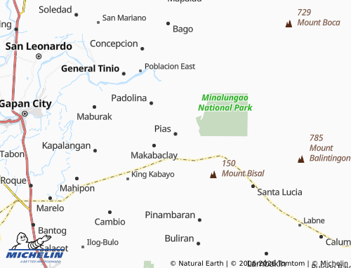 MICHELIN Pias map - ViaMichelin