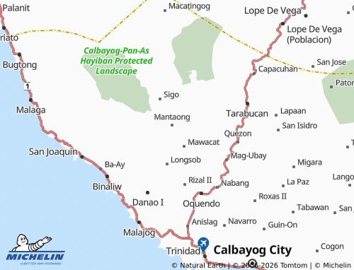 Mappa MICHELIN Panlayahan - ViaMichelin