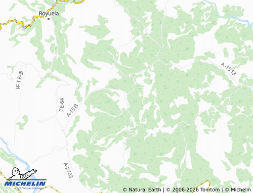 MICHELIN Valdecuenca map - ViaMichelin