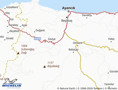 MICHELIN Sofu map - ViaMichelin