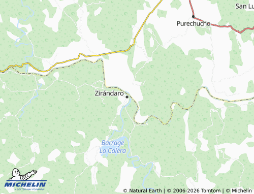 Mapa MICHELIN Zirándaro - ViaMichelin