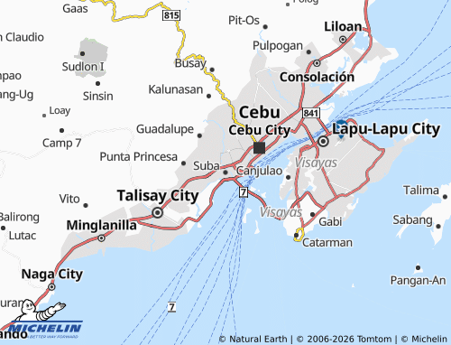 MICHELIN Suba map - ViaMichelin
