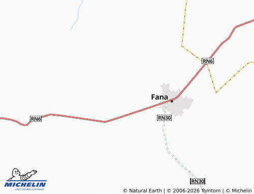Mappa MICHELIN Nshinina - ViaMichelin