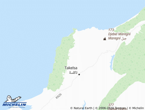 MICHELIN Dawalah map - ViaMichelin