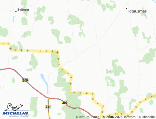 Mapa MICHELIN Adžūni - ViaMichelin