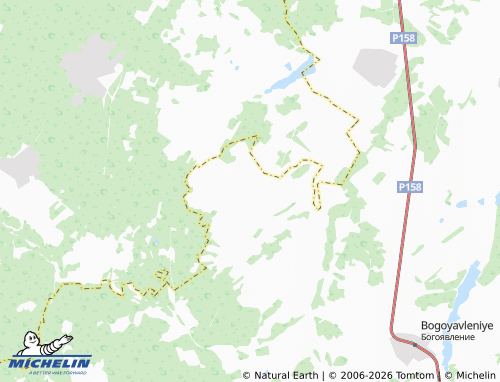 MICHELIN-Landkarte Siukha - ViaMichelin