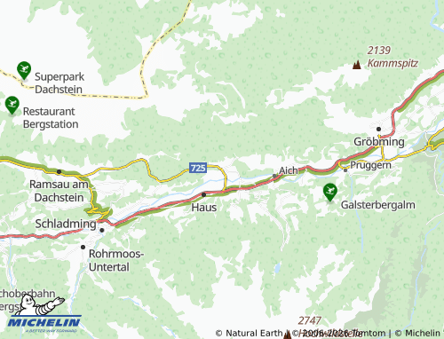 MICHELIN-Landkarte Weißenbach - ViaMichelin