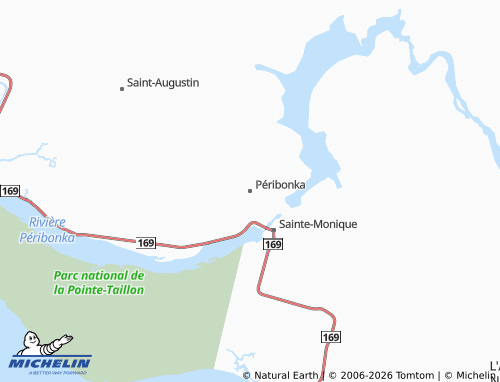 Mappa MICHELIN Péribonka - ViaMichelin