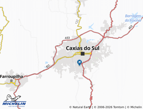 Mapa MICHELIN Cinquentenário - ViaMichelin
