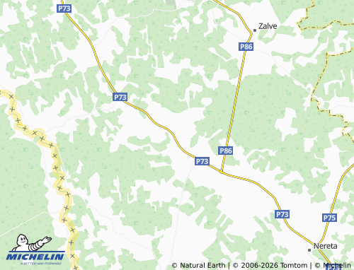 Mapa MICHELIN Sproģi - ViaMichelin