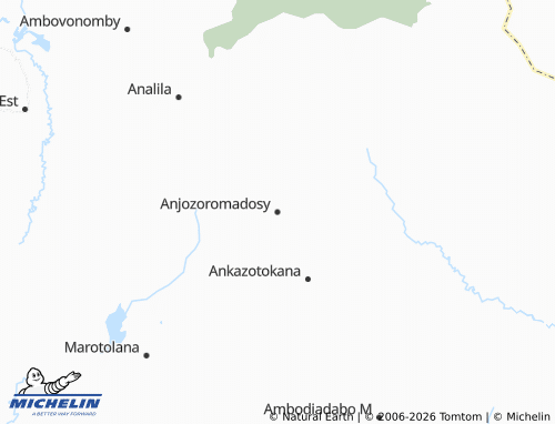 Carte MICHELIN Anjozoromadosy - ViaMichelin